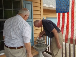 052615 JC Bob with fountain