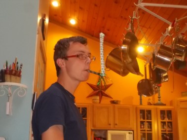 062415 Dennis with broken party favor