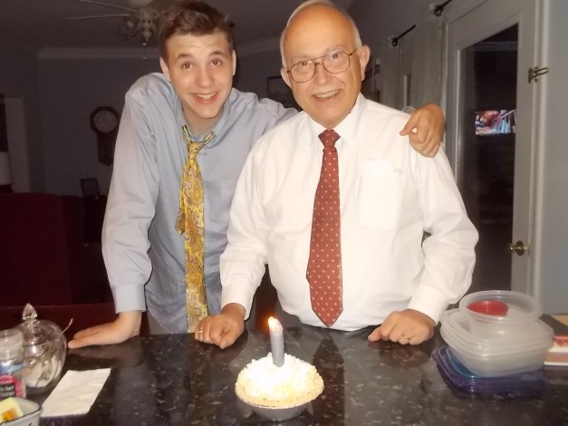 071915 N JC lemon pie for Mom's 100th