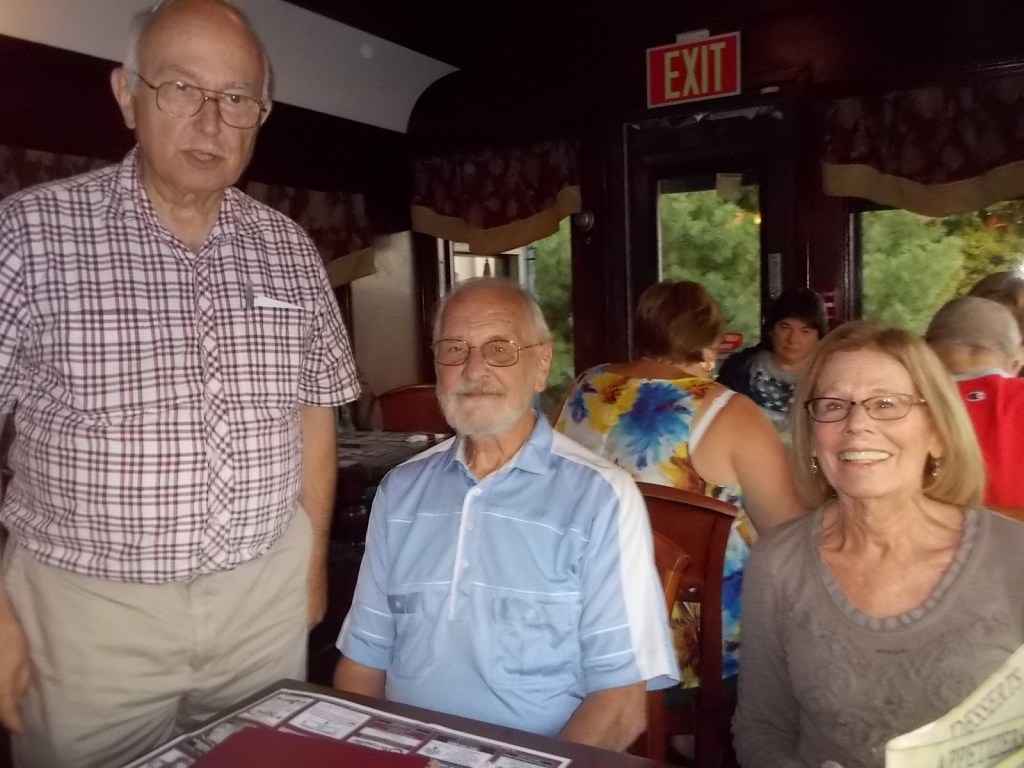John, Al, and Karen at Clinton Diner