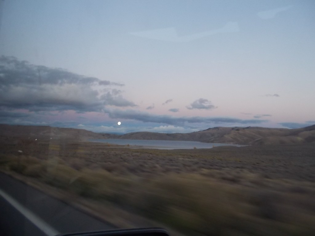 Gorgeous moon in Colorado