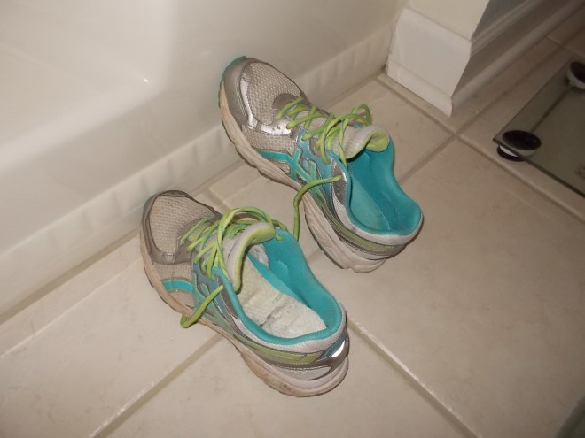 Shoes say "Let's go!"