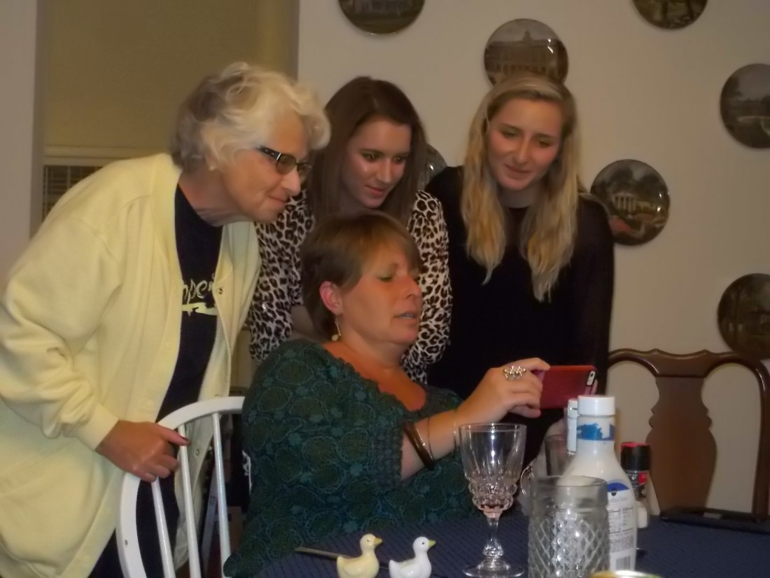 Chris, Barbara, Kylie, Amanda