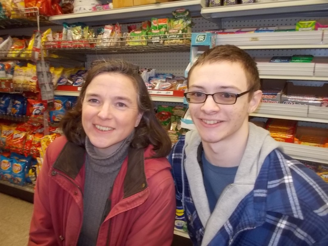 121815 Kate David in deli.JPG