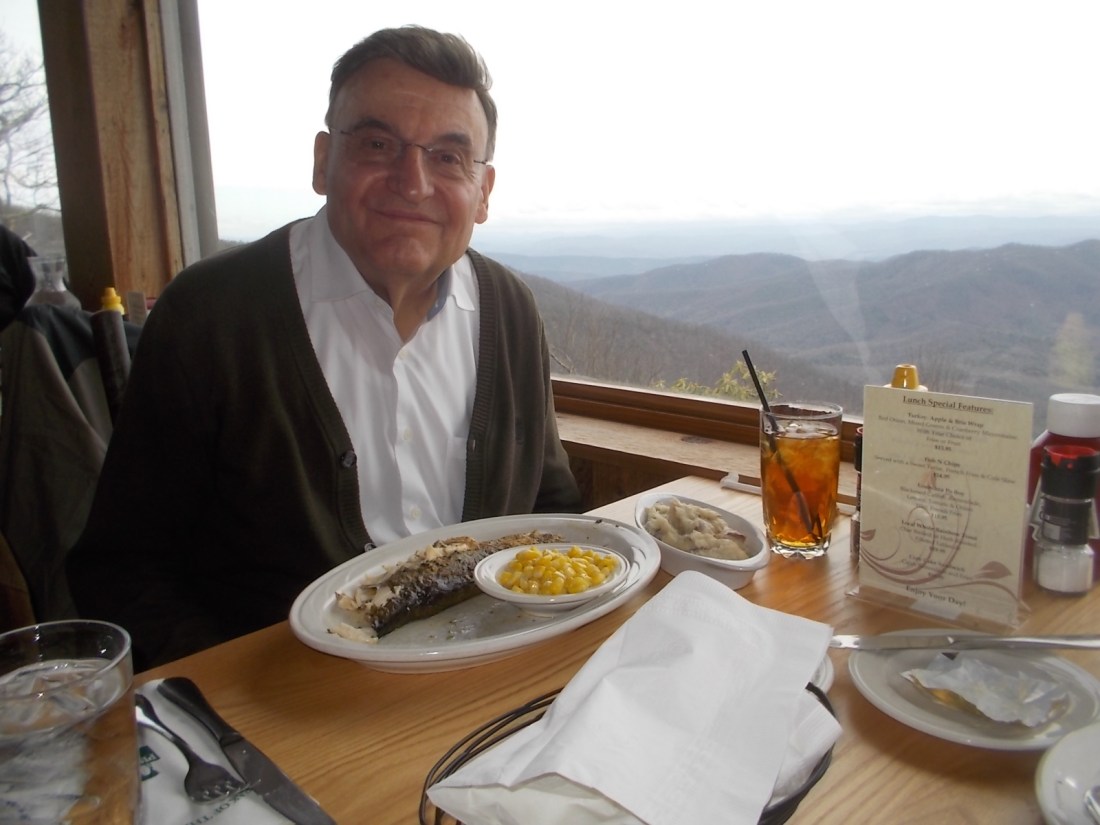 041116 Gerhard at Pisgah Inn.JPG