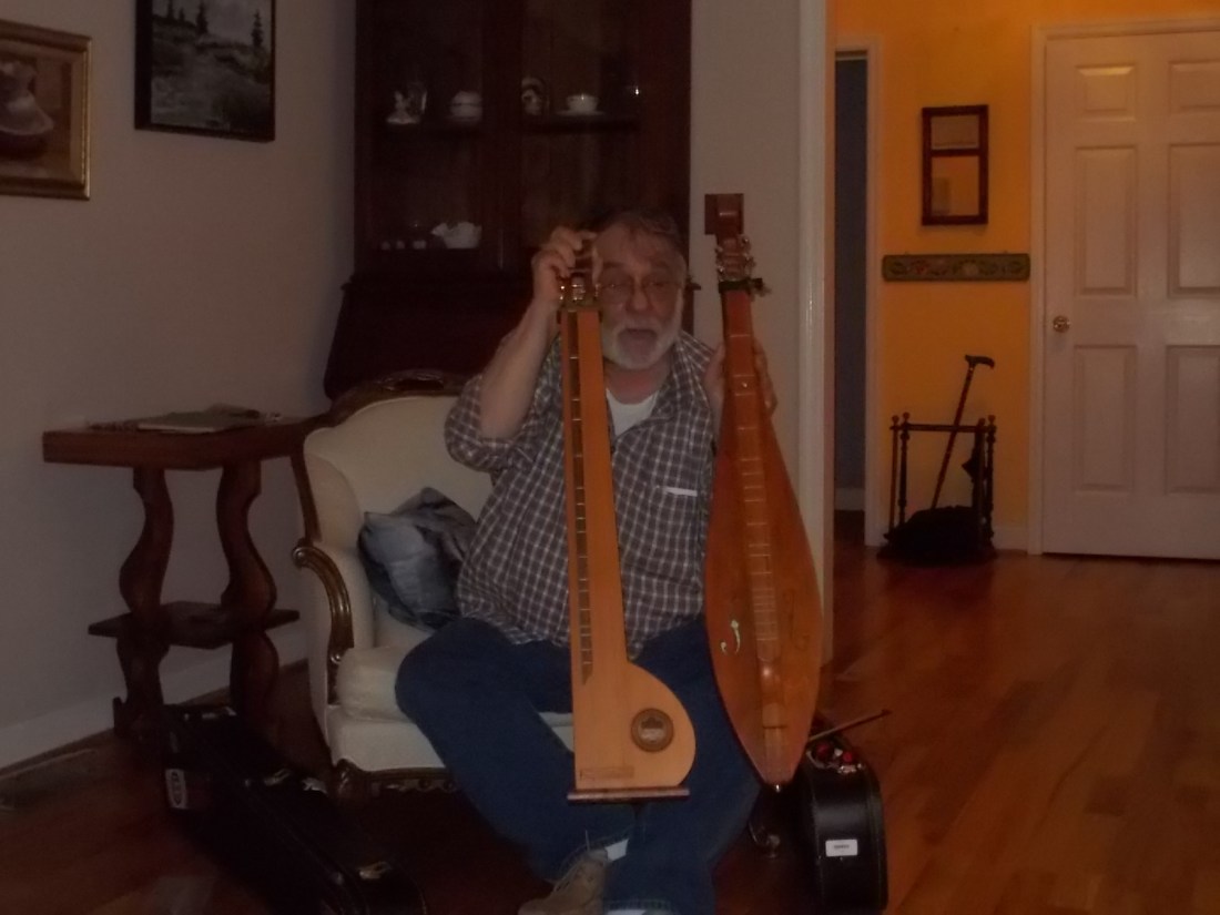 Peter with instruments.JPG