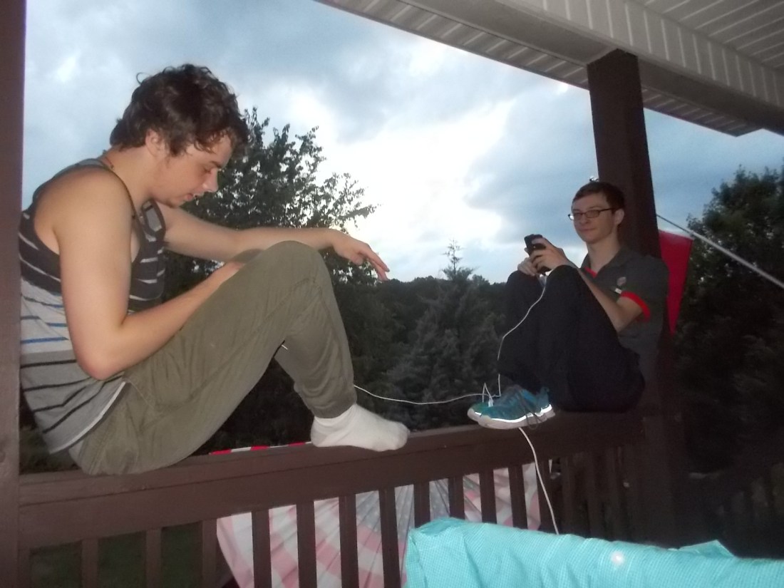 063016 Dennis David on the rails.JPG