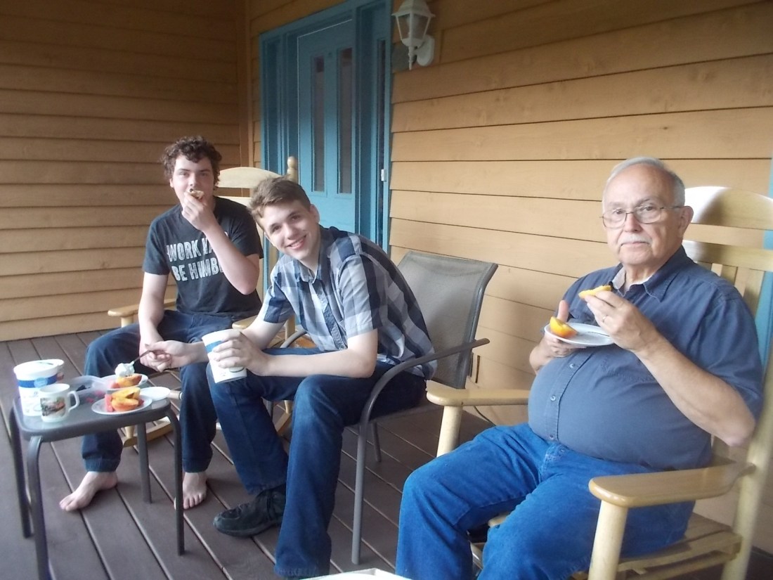 070616 Picnic on the porch