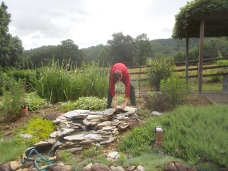 062317 N adjusts waterfall