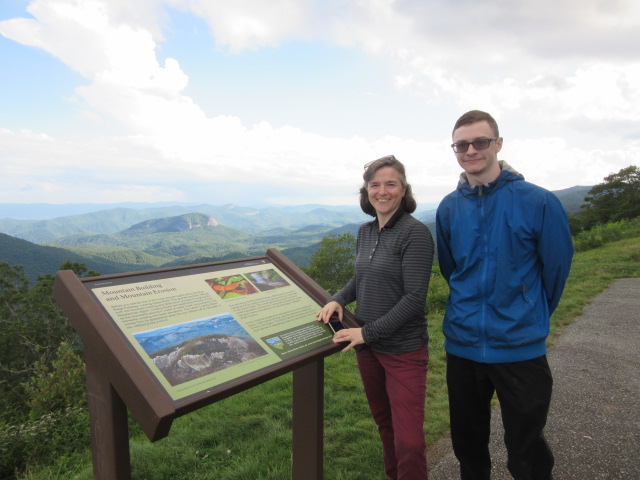071818 Kate David at Looking Glass Rock overlook.JPG