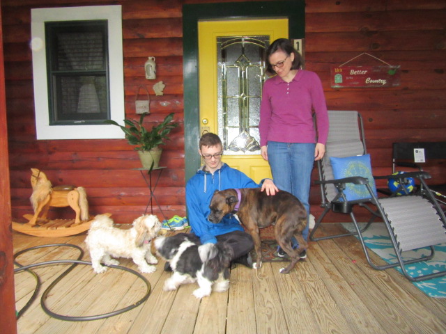 071918 David Kate with dog friends.JPG