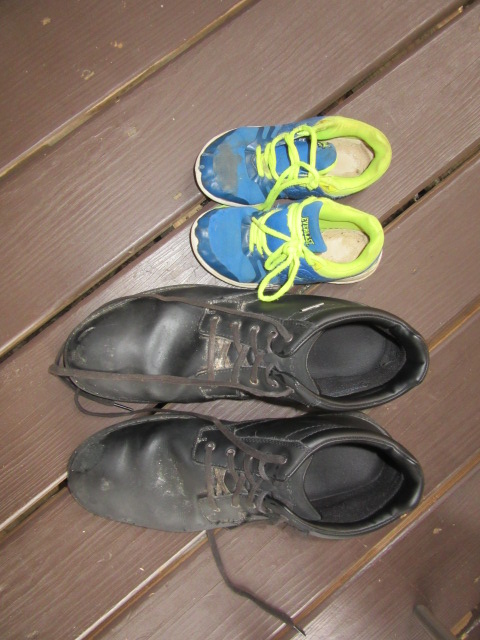 081718 Shoes of Logan and Nathaniel.JPG